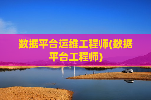 数据平台运维工程师(数据平台工程师)