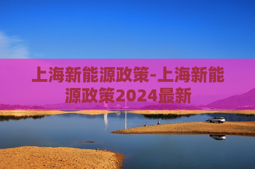 上海新能源政策-上海新能源政策2024最新