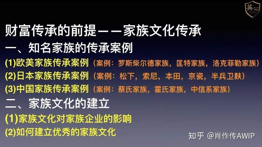 家族文化建设对一个家族非常重要(知识系统建立家族文化知识)